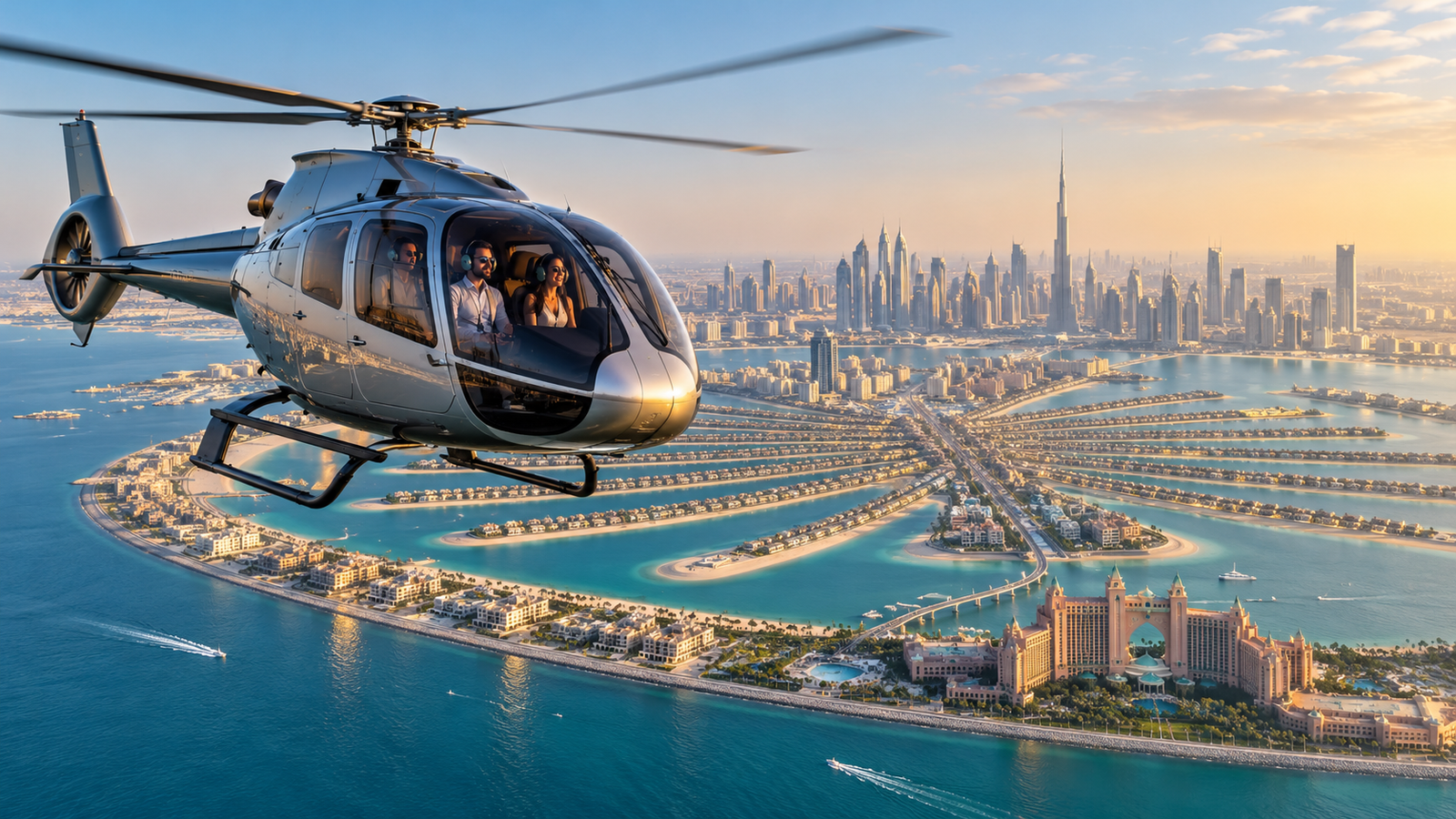 Helicopter Tour in Dubai